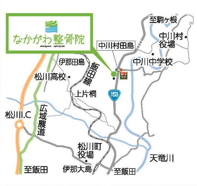 月刊かみいな広告原稿 地図