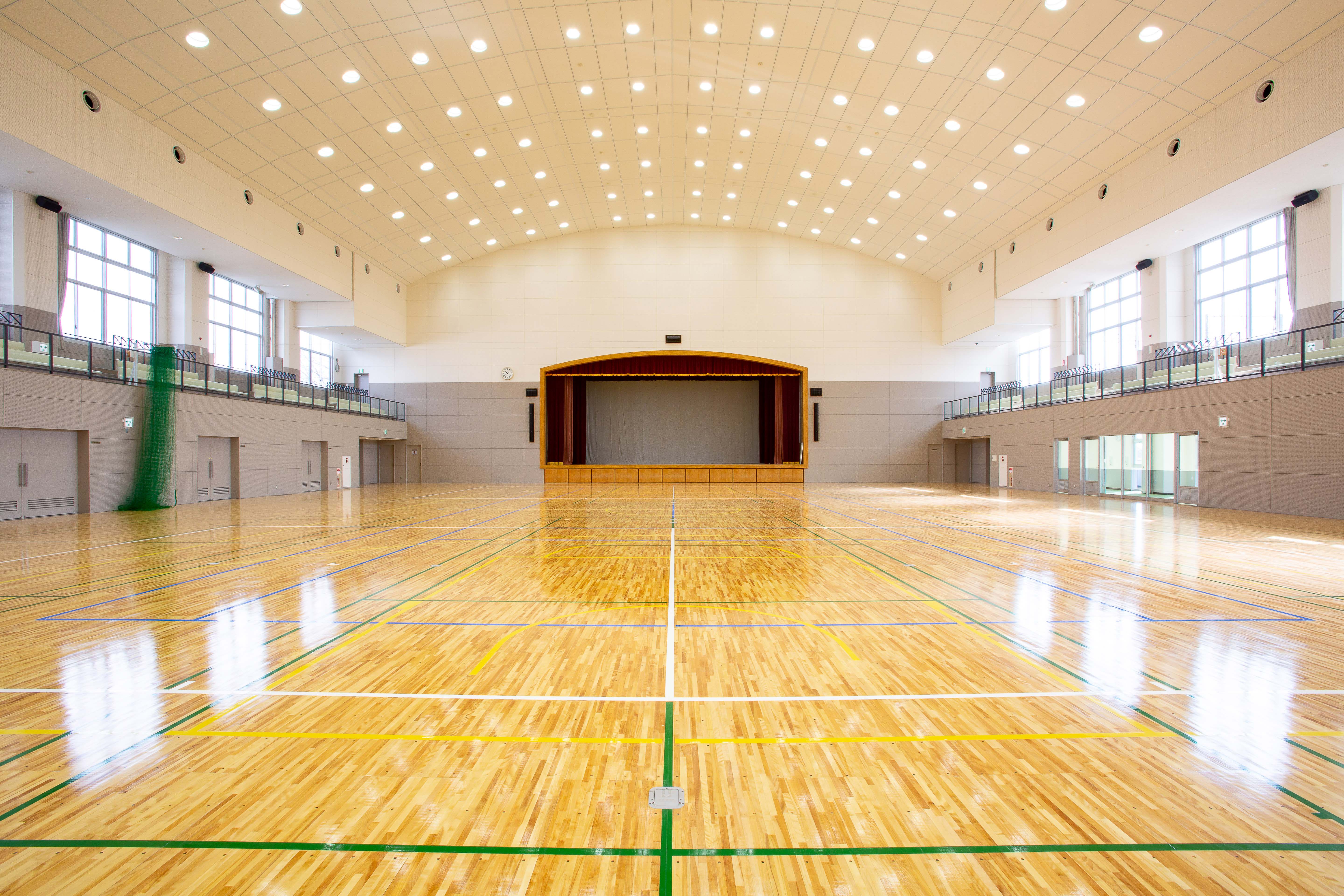 平成29 30年度 三郷文化公園体育館大規模改修工事 神稲建設 くましろけんせつ